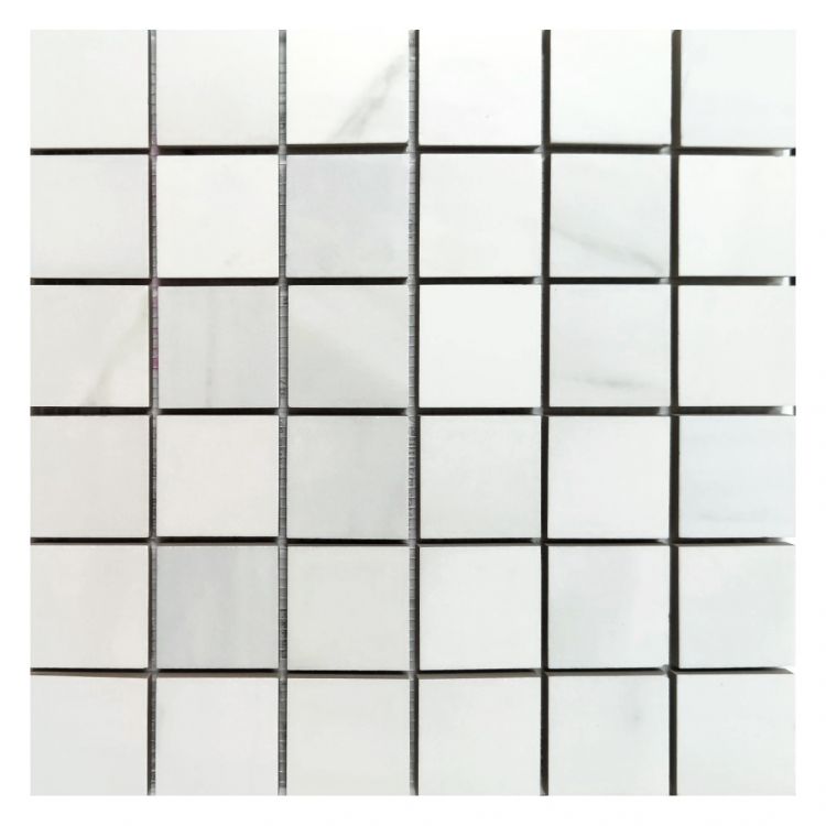 EC Calacatta Gold Matte Mosaic 12 x 12