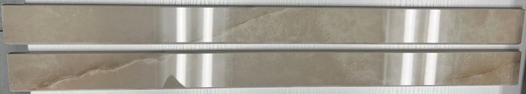 Reves Noisette Glossy Bullnose 2 x 24