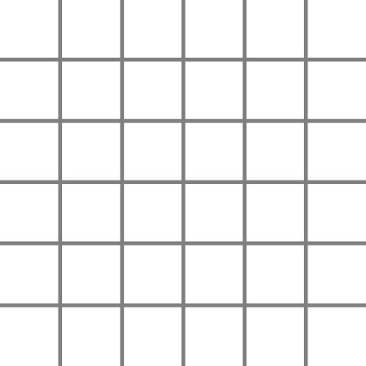 White Matte Mosaic 2 x 2 12 x 12