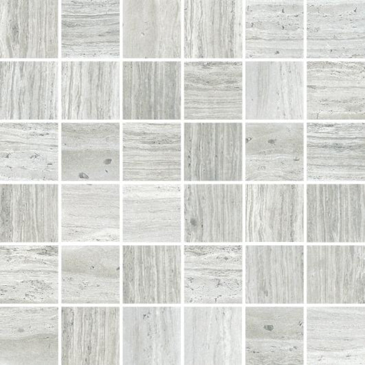 River White Square Matte Mosaic 12 x 12