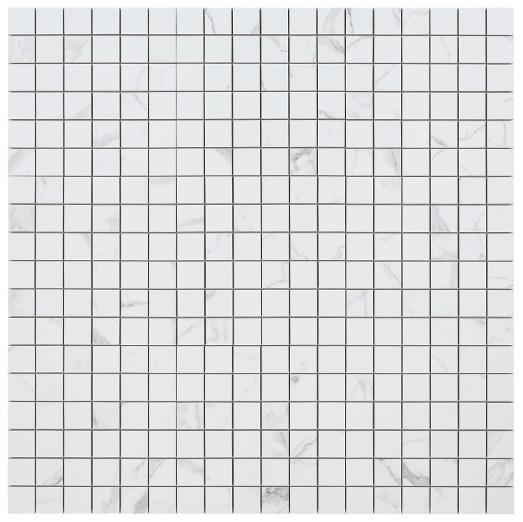 Malaysia Carrara Pre Matte 2 x 2 Square Mosaic 12 x 12