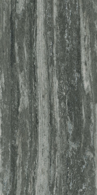 I-Travertini Black Glossy 16 x 32