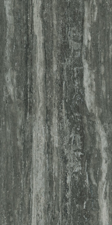 I-Travertini Black Glossy 24 x 48