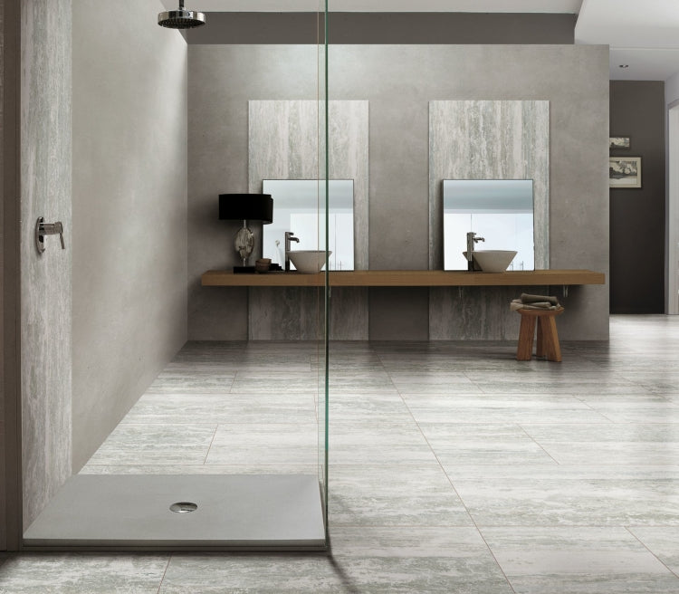 I-Travertini White Matte 24 x 48