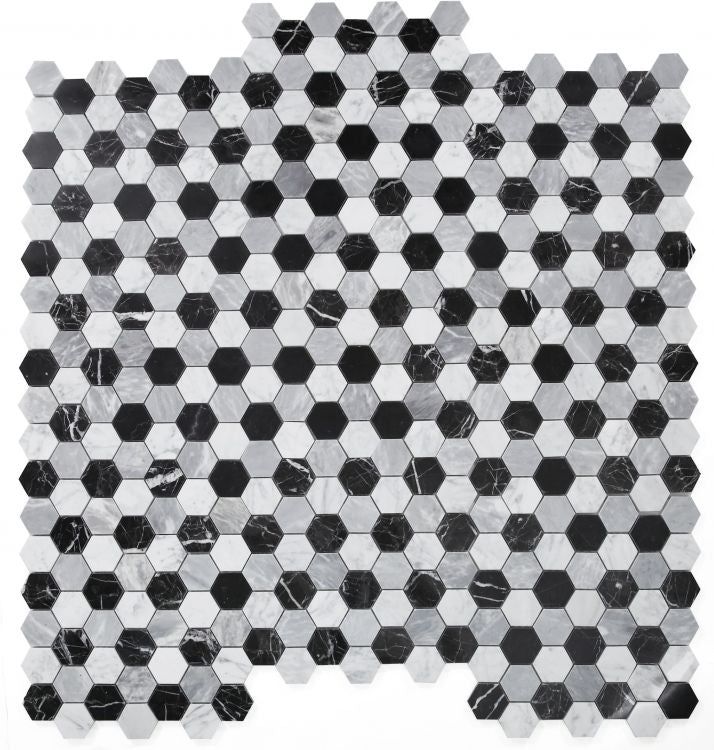 Hexagon Moonlight 2 x 2 11.75 x 12