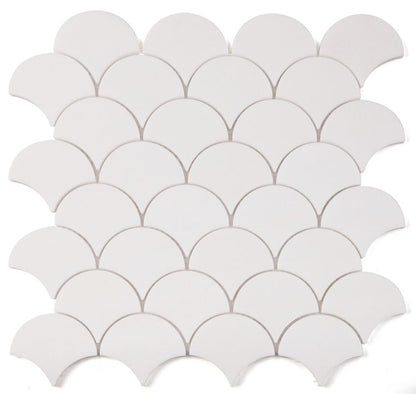 Dragon Scale Thassos 12 x 12