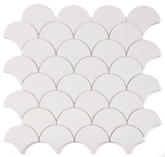 Dragon Scale Thassos 12 x 12