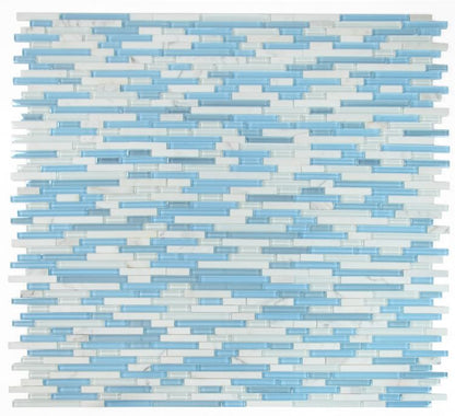 Linear Carrara Blue 11.75 x 12