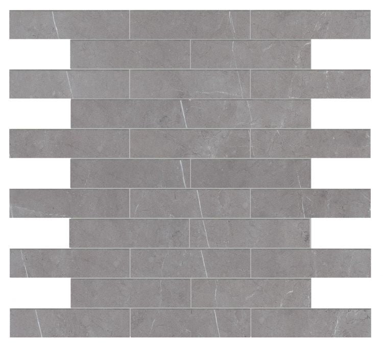 Lava Natural Grey Matte Bullnose