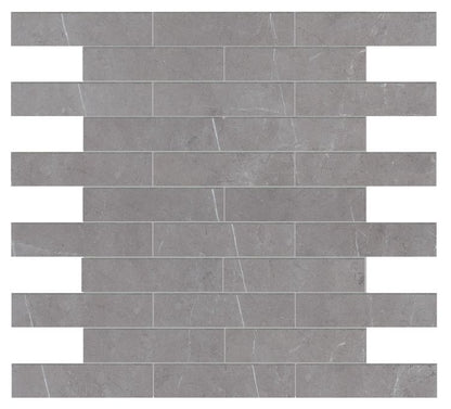 Lava Natural Grey Matte Bullnose