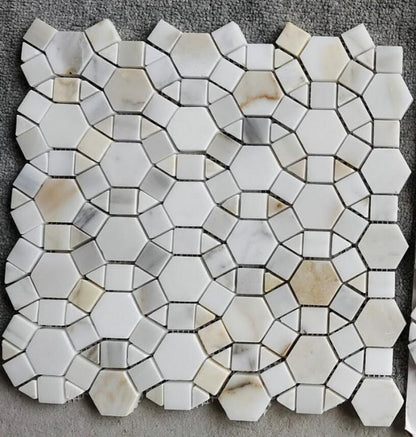 Aether Calacatta Honed 11.5 x 12