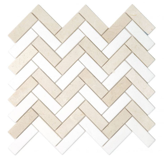 Herringbone Marfil 11 x 12.5