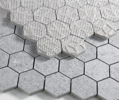 Grant Grey 2 x 2 Hexagon 12 x 12