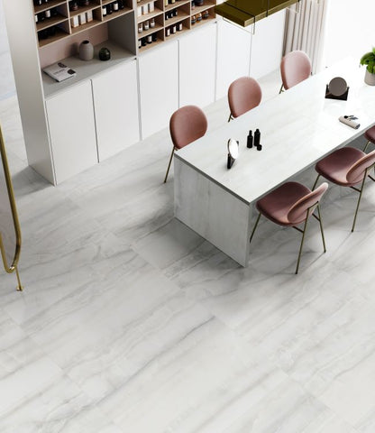 Akoya Silver Matte 24 x 48