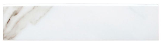 Trilogy Calacatta White Soft Bullnose 3 x 12