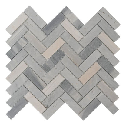 Herringbone Italian Blue 11 x 12.5