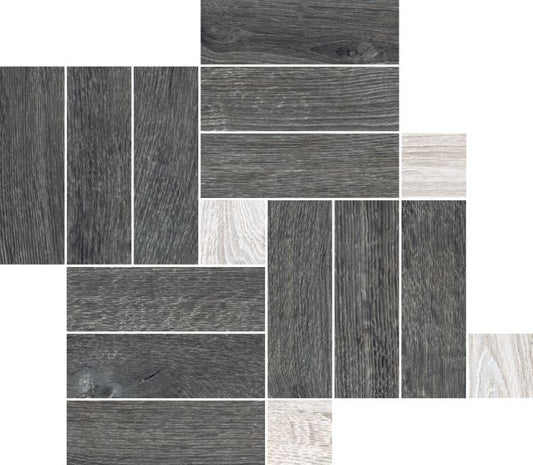 OB08 Black Mosaic 14 x 16