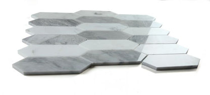 Elongated Hex Dusk 11.75 x 15