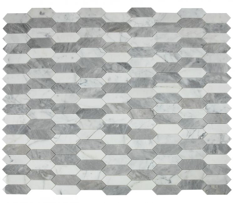 Elongated Hex Dusk 11.75 x 15