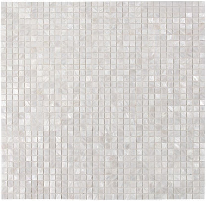 Pearl White Square 11.75 x 11.75
