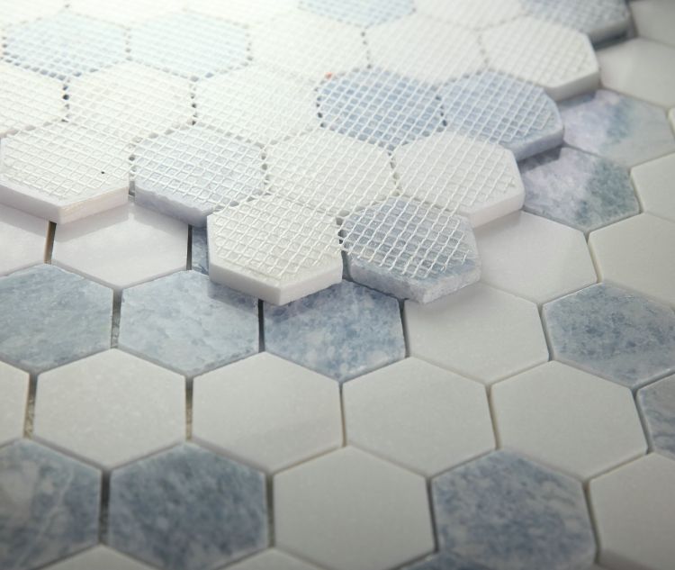 Hexagon Crystal Ocean 2 x 2 11.75 x 12