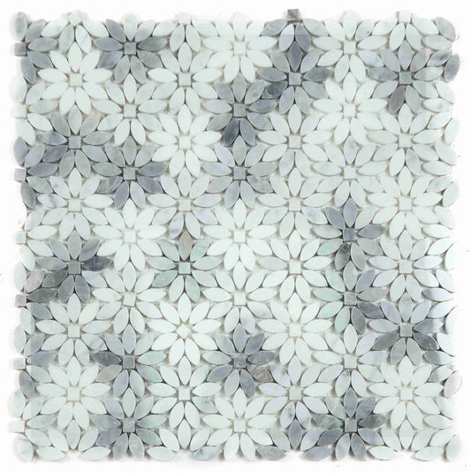 Daisy Wild Grey 12.5 x 13