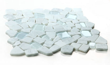 Pebble Carrara 12 x 12