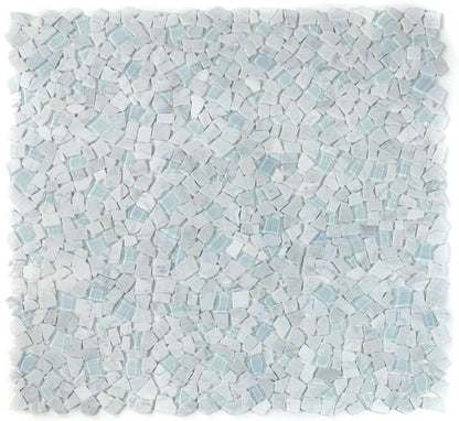 Pebble Carrara 12 x 12