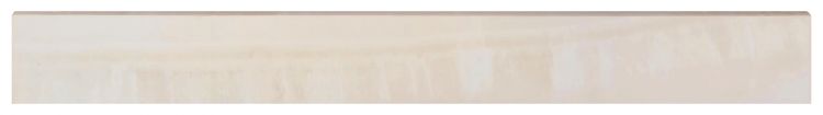 Akoya Ivory Matte Bullnose 3 x 24