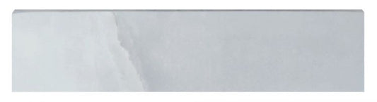 Reves Bleu Glossy Bullnose 3 x 12