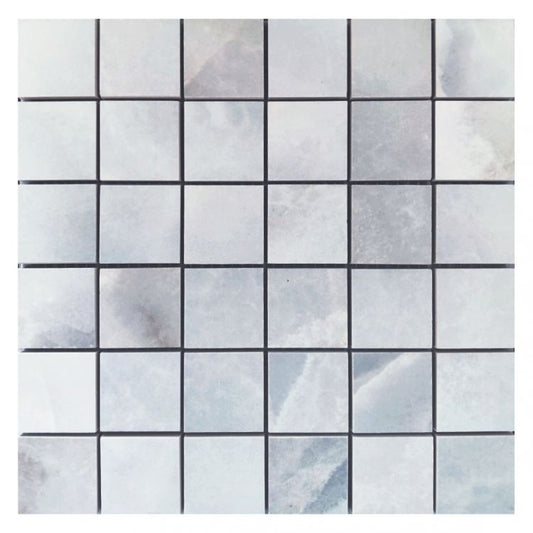Reves Bleu Matte Mosaic 2 x 2 12 x 12