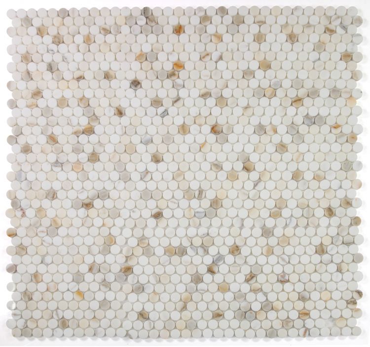 Penny Marble Calacatta Polished 11 x 11.75