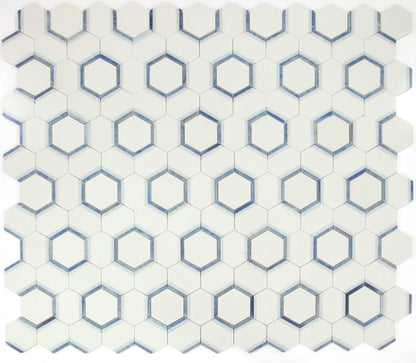 Hexagon Royal Sapphire 12 x 13.75