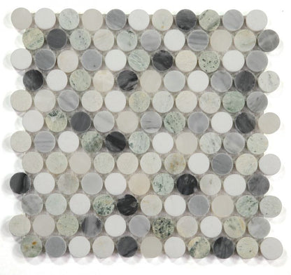 Penny Marble Grassland 11 x 11.75