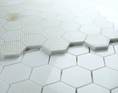 Hexagon Thassos Polished 2 x 2 11.75 x 12