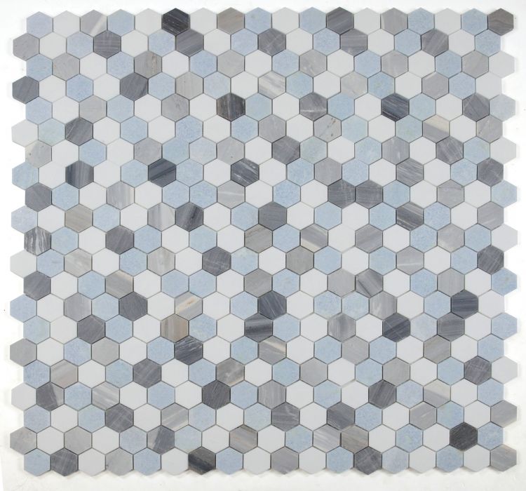 Hexagon Deep Ocean 2 x 2 12 x 11.75