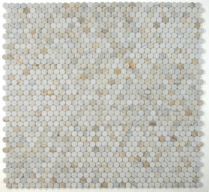 Penny Marble Calacatta Honed 11 x 11.75