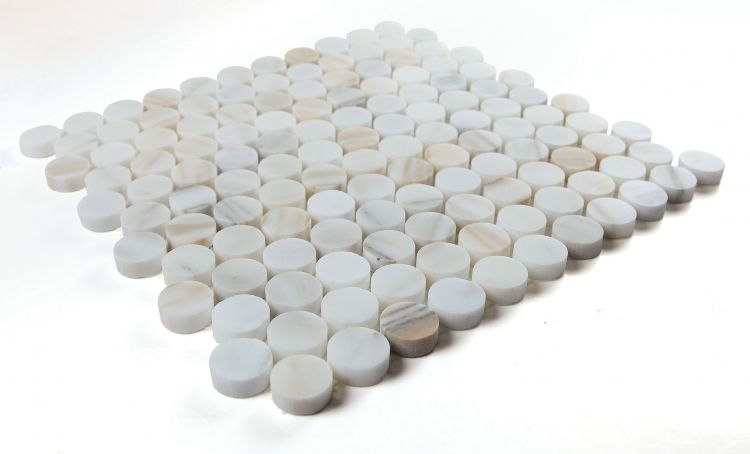 Penny Marble Calacatta Honed 11 x 11.75
