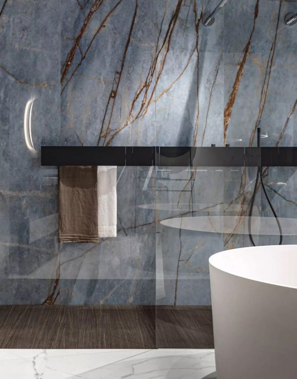 Heritage Luxe Azure Glossy 24 x 48