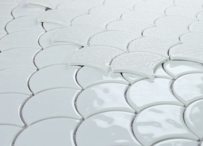 Snowglass Scale Ripple Polished 11.5 x 12