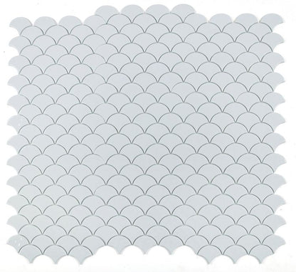 Snowglass Scale Ripple Polished 11.5 x 12