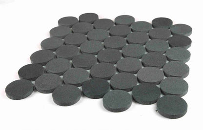 Penny Marble Large Basalt Honed 2 x 2 11.75 x 12