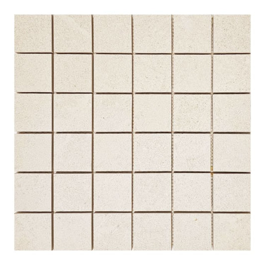 Tune Ivory Square Mosaic 2 x 2 12 x 12