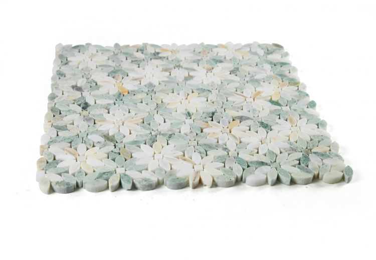 Daisy Wild Green 12.75 x 12.5