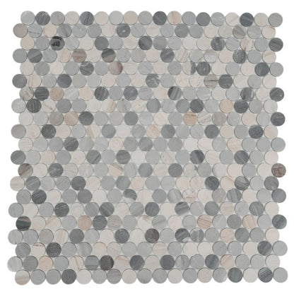 Penny Marble Large Blue 11.75 x 12