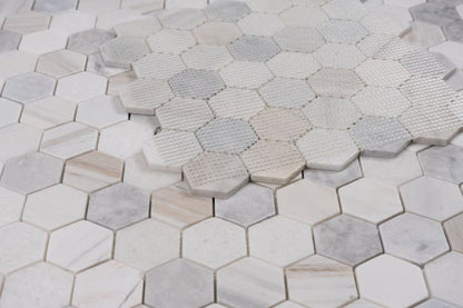 Hexagon Coastal 2 x 2 12 x 12