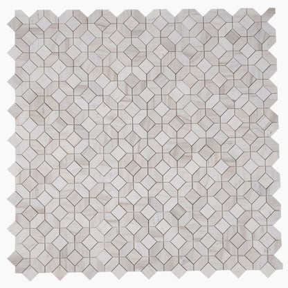 Eclipse Wooden White Honed 13 x 13