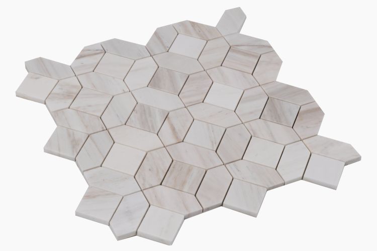 Eclipse Wooden White Honed 13 x 13
