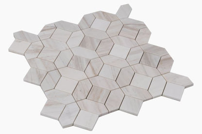 Eclipse Wooden White Honed 13 x 13