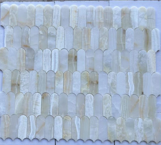 Piano Onyx White Polished 10 x 11.75